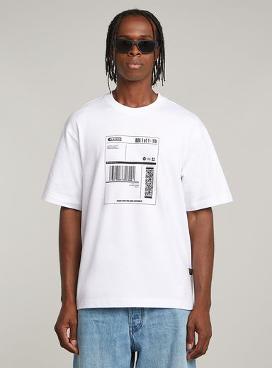 Shipping Graphic Boxy T-Shirt